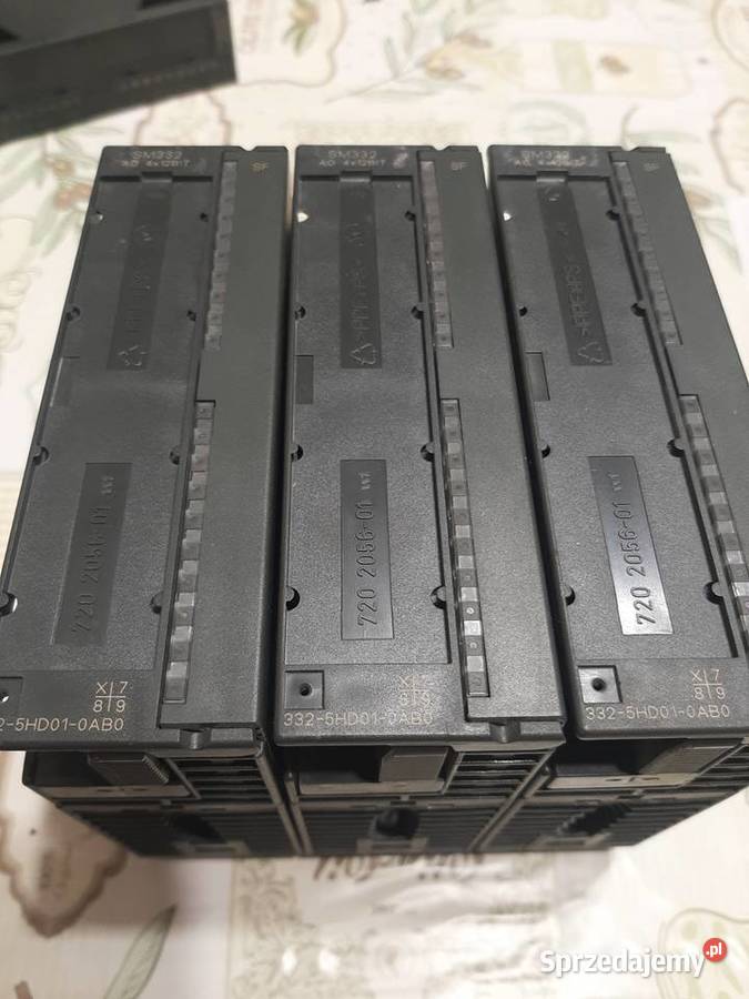 Moduły wyjść analogowych Siemens simatic s7 300 dolnośląskie Głogów
