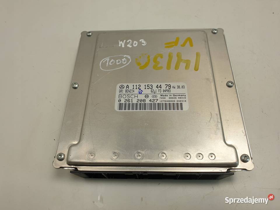 Mercedes W203 STEROWNIK SILNIKA A1121534479 Części samochodowe