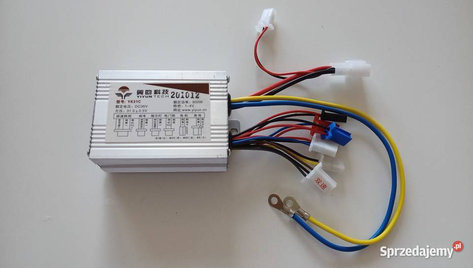 Sterownik DC 36v 800W moduł kontroler hulajnoga Warszawa