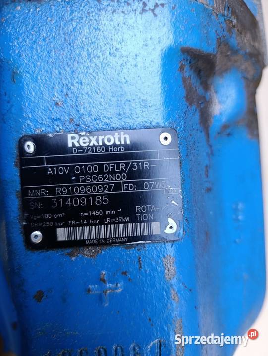 Pompa Rexroth A10 V 0100 DFLR 31R Zabrze