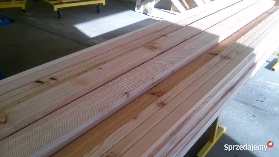 Deska tarasowa MODRZEW w SUPERCENIE kujawsko-pomorskie