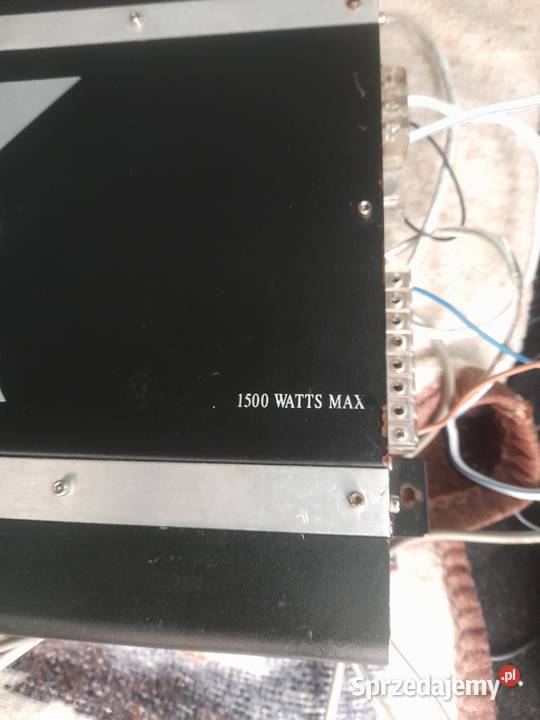 Subwoofer skrzynia basowa audio wzmacniacz Crunch mazowieckie Przasnysz