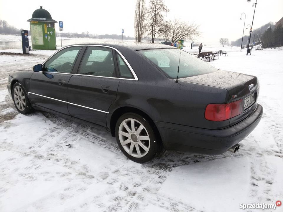 Audi A8 D2 25tdi Manual 6 biegów 1998r elektryczne lusterka Grudziądz