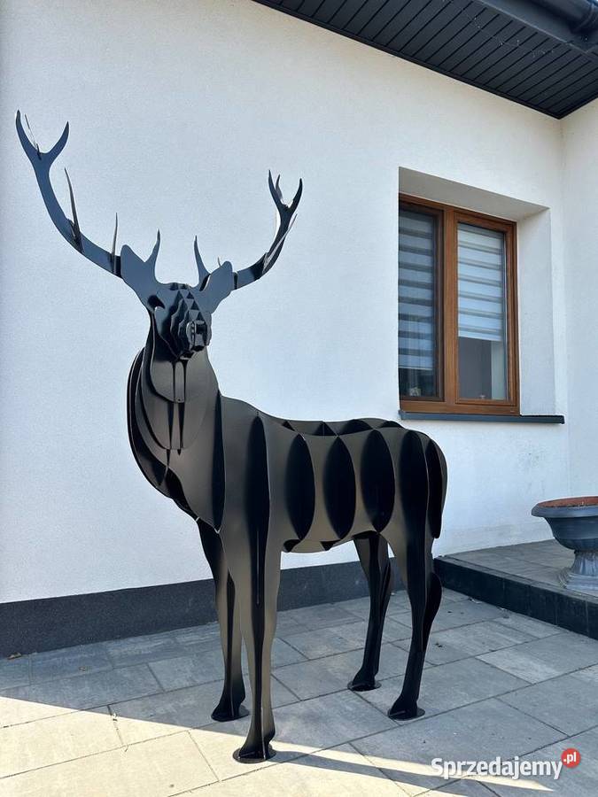 Wyjątkowa dekoracja przestrzenna figura łosia 3D Pozostałe Warszawa