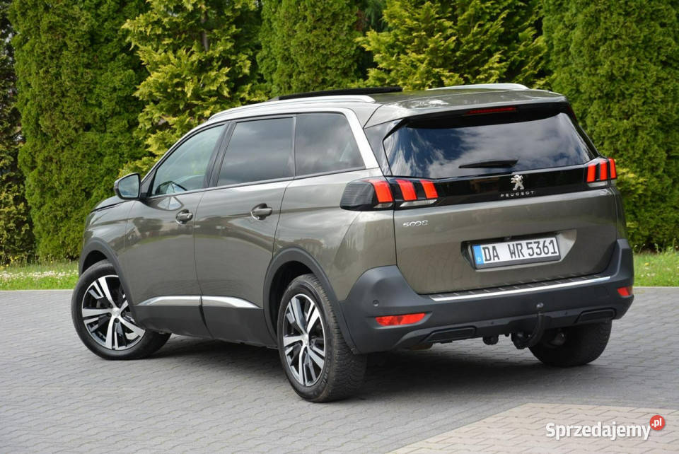 Peugeot 5008 Radar ACC Skóry Panorama 7foteli Ostrów Mazowiecka sprzedam