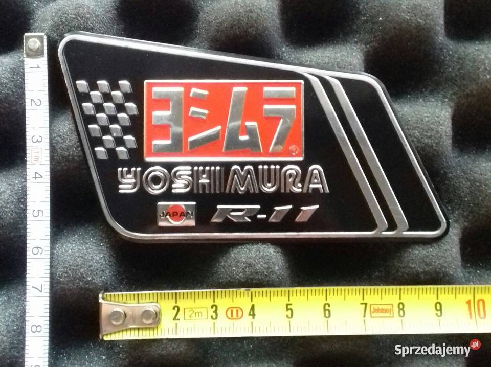 Emblemat Yoshimura R11 Japan Tłumik Wydech Poznań