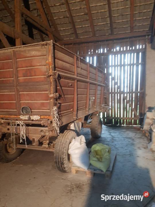 Przyczepa rosyjska magazyn zboża Chocianowice sprzedam