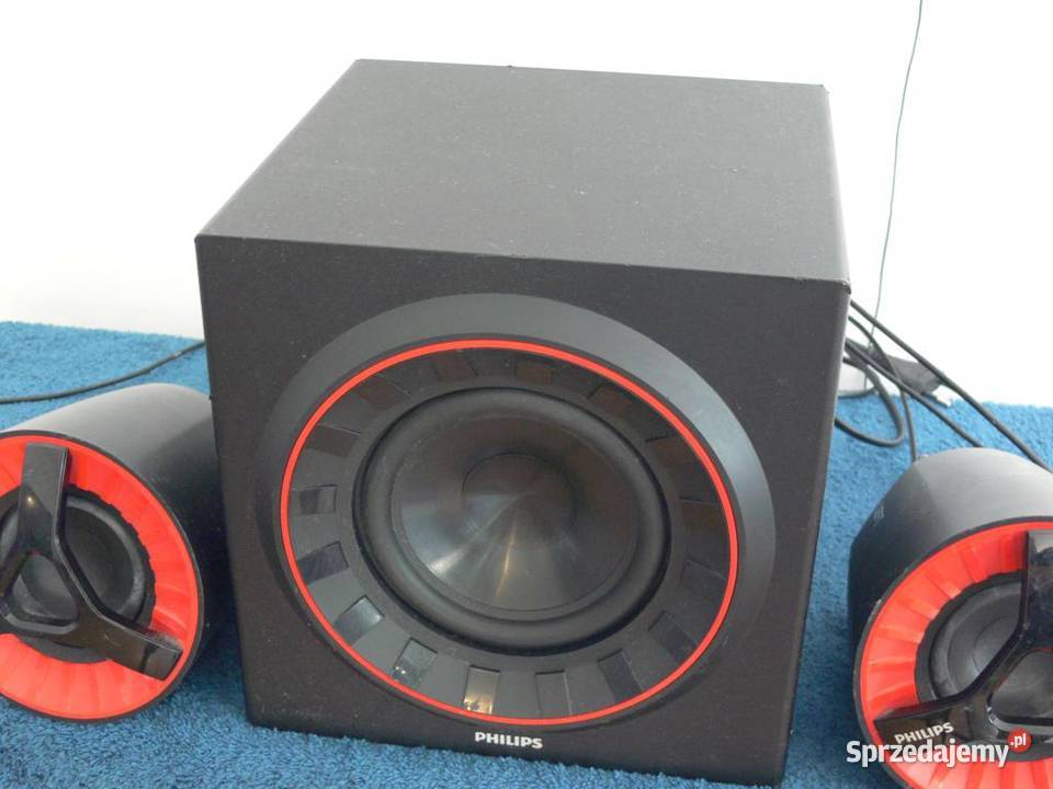 Philips SPA7380 aktywny zestaw głośnikowy Wzmacniacze i pokrewne sprzedam