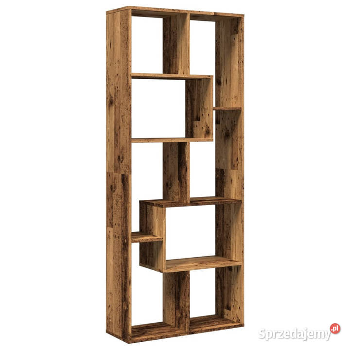 Regał przegroda stare drewno 67x25x1615 WM858082 Warszawa sprzedam