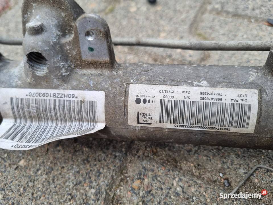 PRZEKŁADNIA MAGLOWNICA PEUGEOT 508 I 9686476580 osobowe wielkopolskie sprzedam
