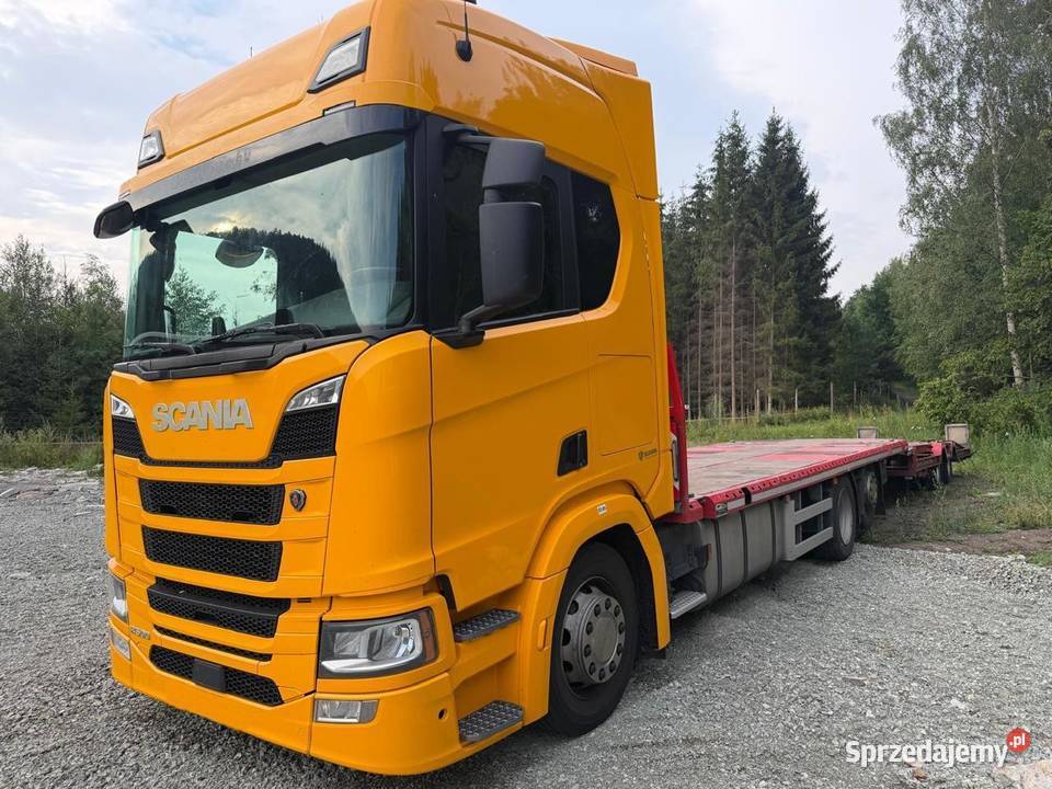 Samochód Ciężarowy Scania 500R Przyczepa dolnośląskie Nowa Ruda
