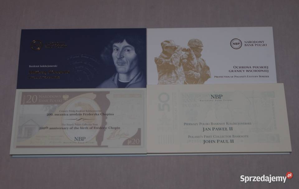 Banknoty kolekcjonerskie NBP 4 Płock