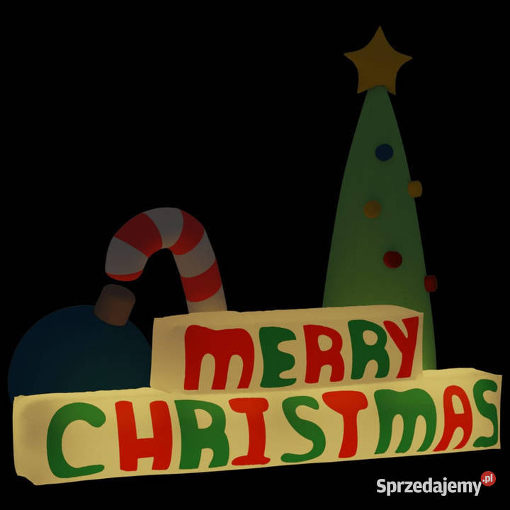 Nadmuchiwany napis Merry Christmas z LED 197 Warszawa