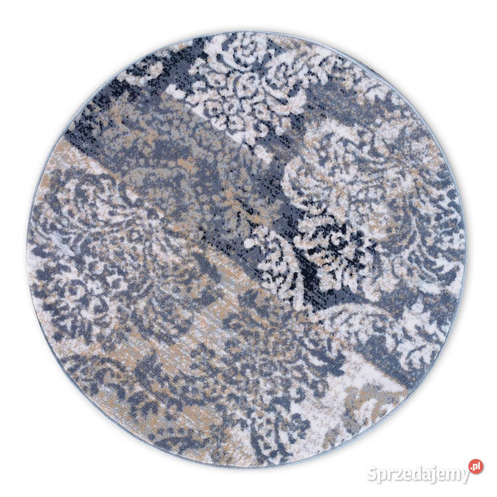 OKRĄGŁY DYWAN 100X100 GĘSTY WŁOS LAILA 15752 Białystok sprzedam