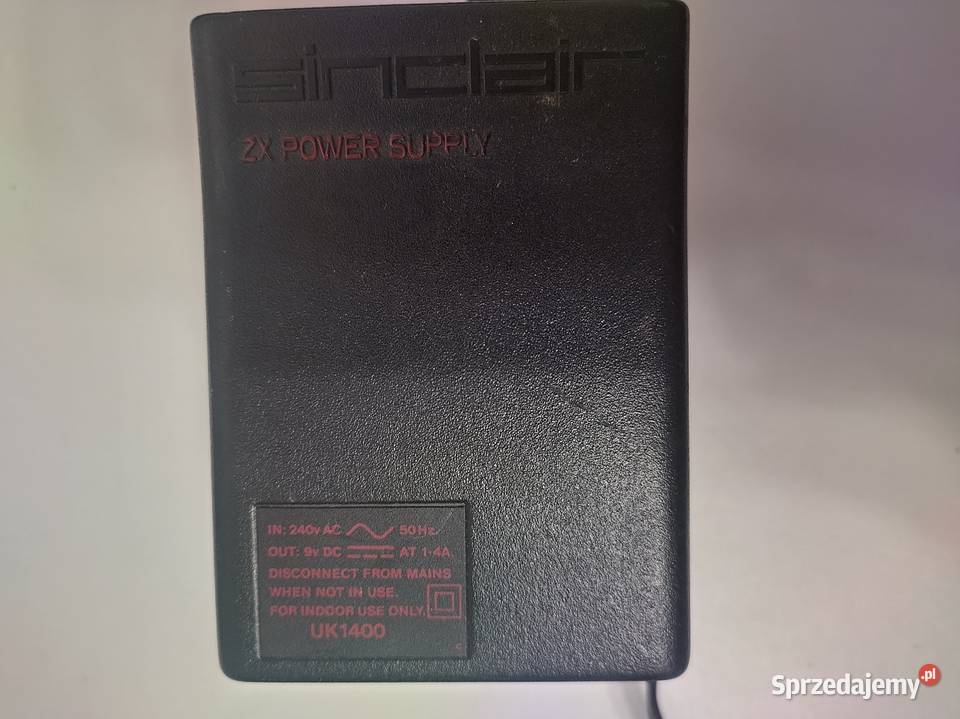 Retro komputer Sinclair ZX Spectrum 48k gumiak pełny