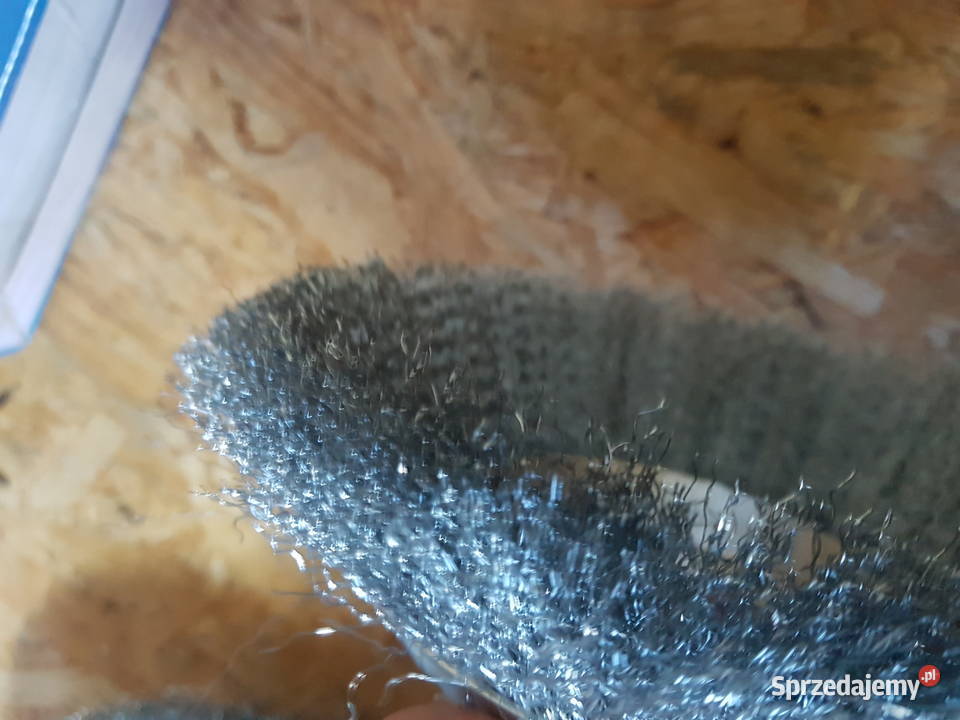 SZCZOTKA DRUCIANA DO KOSY 200 mm TARCZA cienka Głogowa