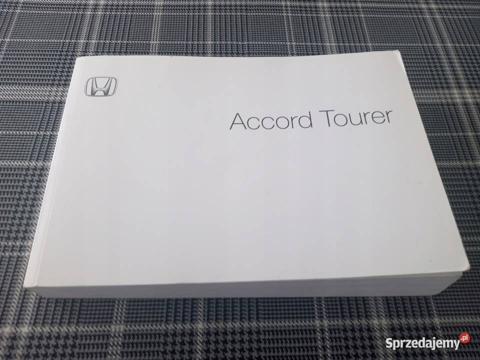 HONDA ACCORD TOURER Instrukcja Obsługi Książka Łódź
