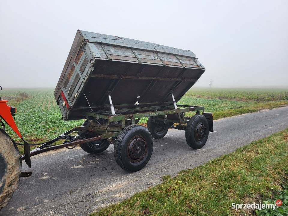 Przyczepa rolnicza wywrotka Autosan D 44 Sanok D nieuszkodzony kujawsko-pomorskie
