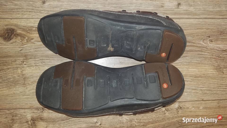 Buty CLARKS 4142 275 Skórzane mokasyny trwałe i Białystok sprzedam