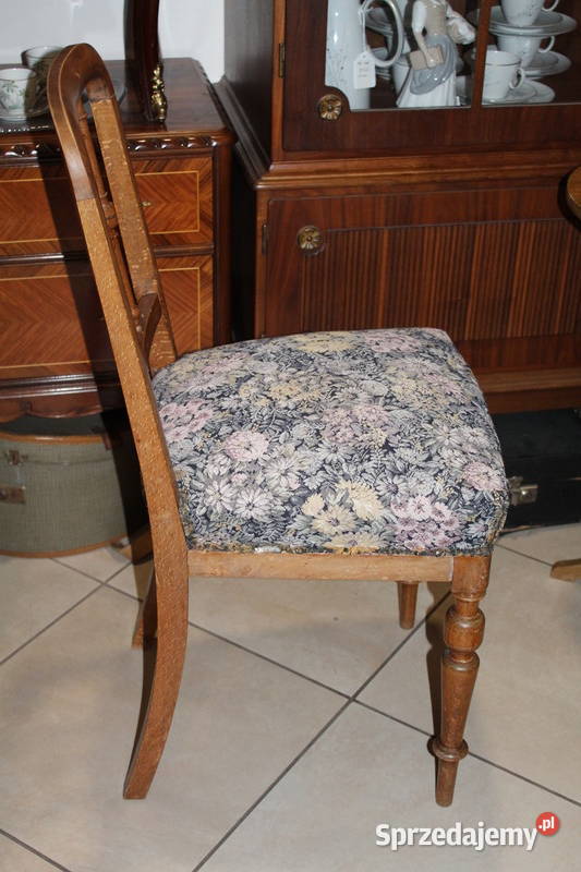 Krzesło dębowe 553 FiaF Antyki, Sztuka, Kolekcje Szczecin