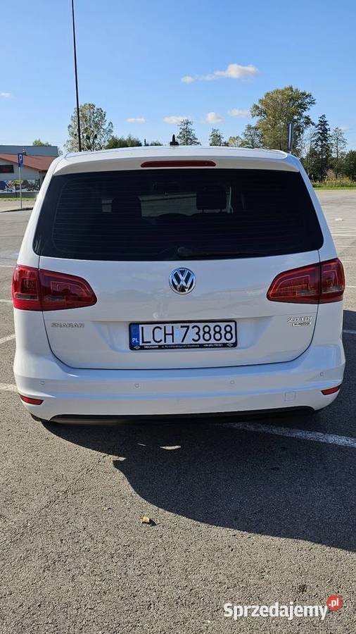 VW Sharan 20 TDI automat 7 osobowy 1989cm3 Sharan Wojsławice sprzedam