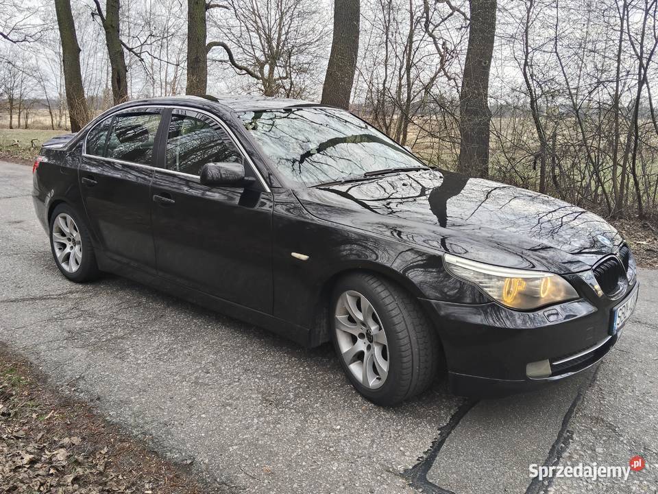 BMW E60 530d Lift czarny Seria 5 Bieruń sprzedam