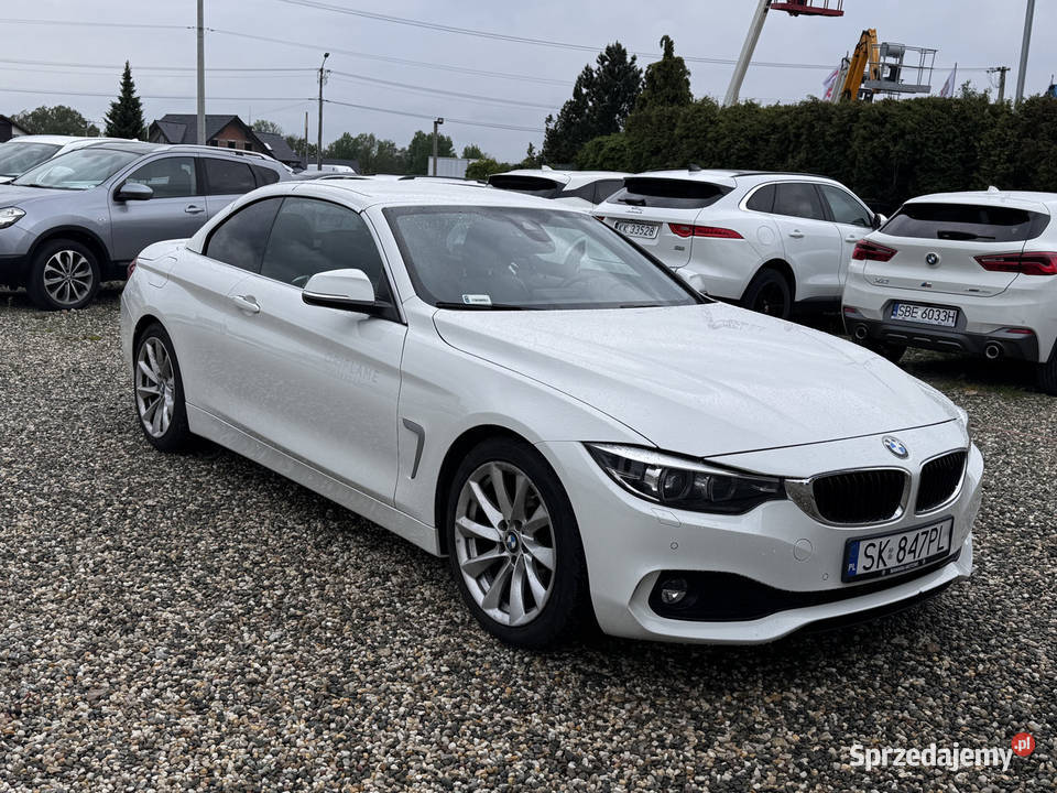 BMW 420i 2019r Polski Salon I właściciel elektryczne lusterka śląskie Paniówki