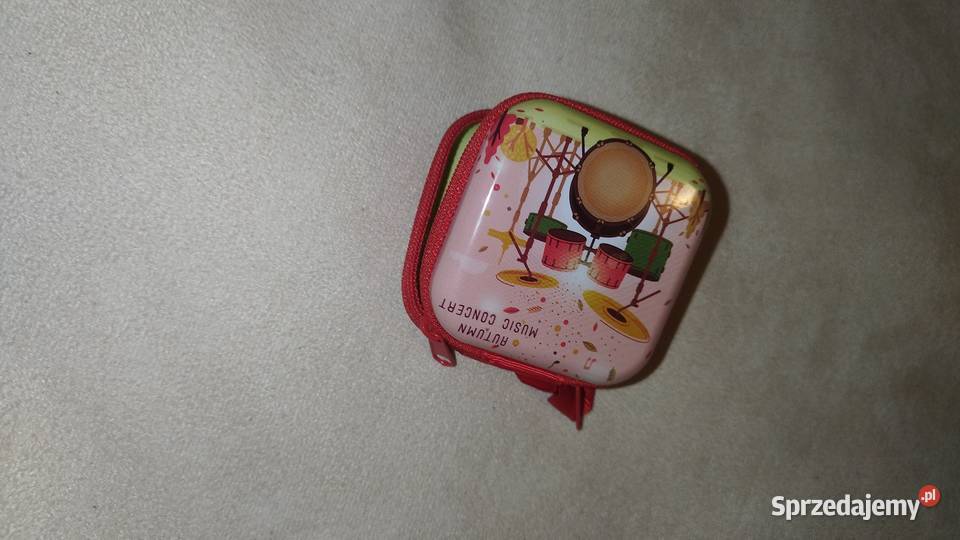 Etui na słuchawki baterie karty metalowy box na Warszawa sprzedam