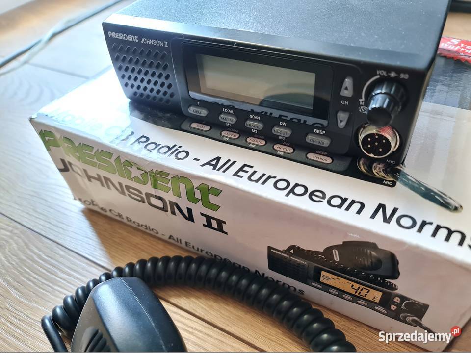 Radio CB President Johnson II ASC Warszawa