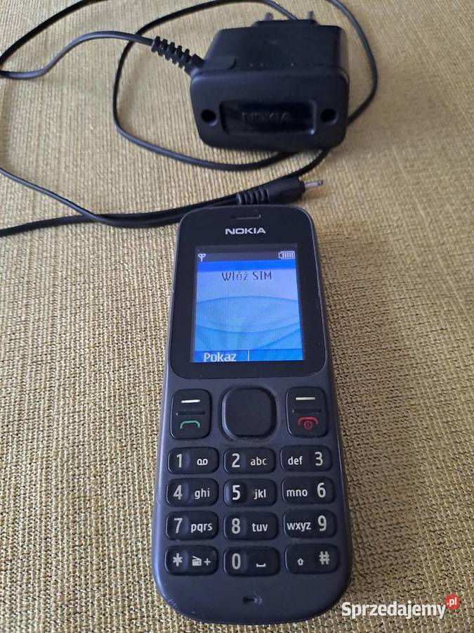Nokia 100 RH 130 z simlock oryginalna ładowarka podkarpackie Przemyśl