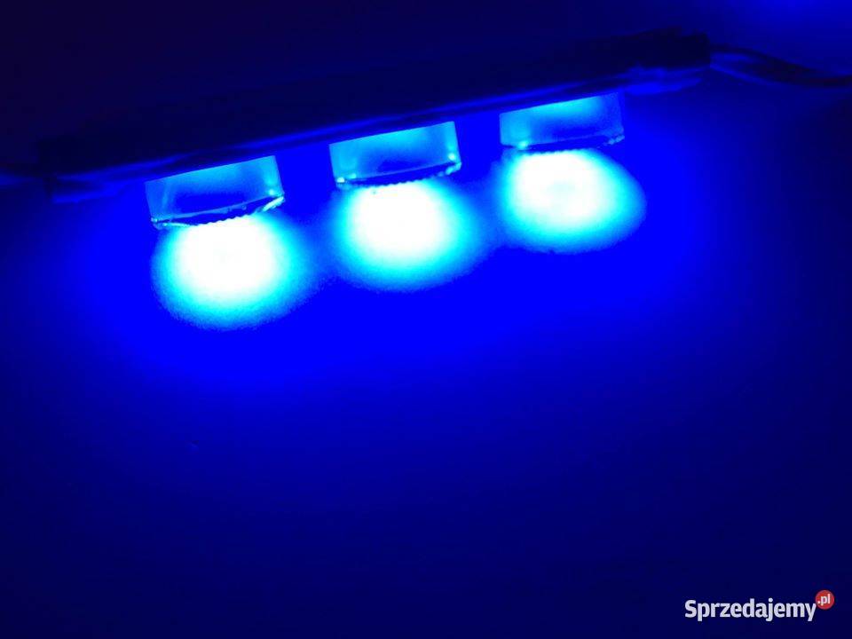 LED moduł 3 x 1W soczewkowy 6000k biały zimny i Kraków