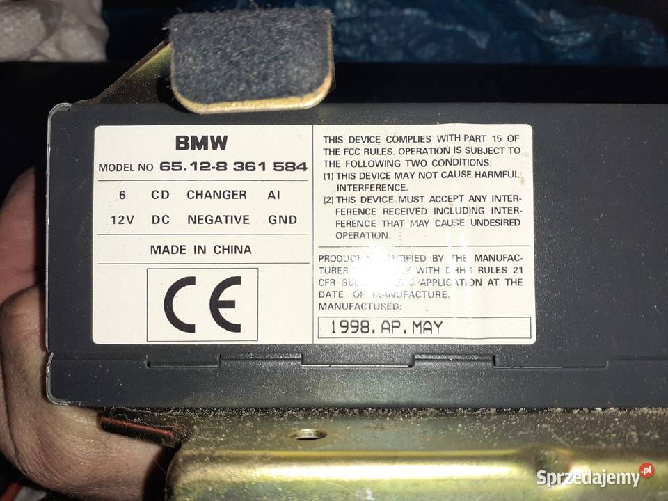 Zmieniarka CD BMW Gołdap