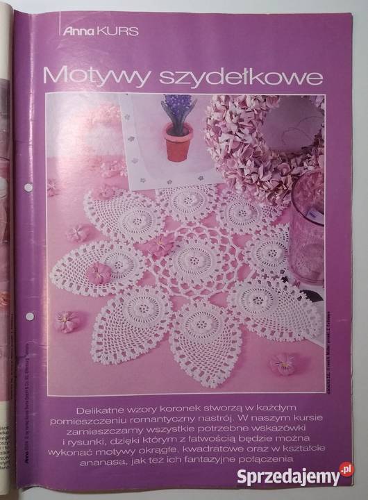 ANNA najpiękniejsze robótki ręczne 32004 Czasopisma pomorskie Gdańsk