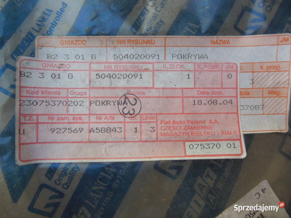 JUMPER I LIFT OBUDOWA ROZRZĄDU 504020091 28 HDI Rozrząd Kozy