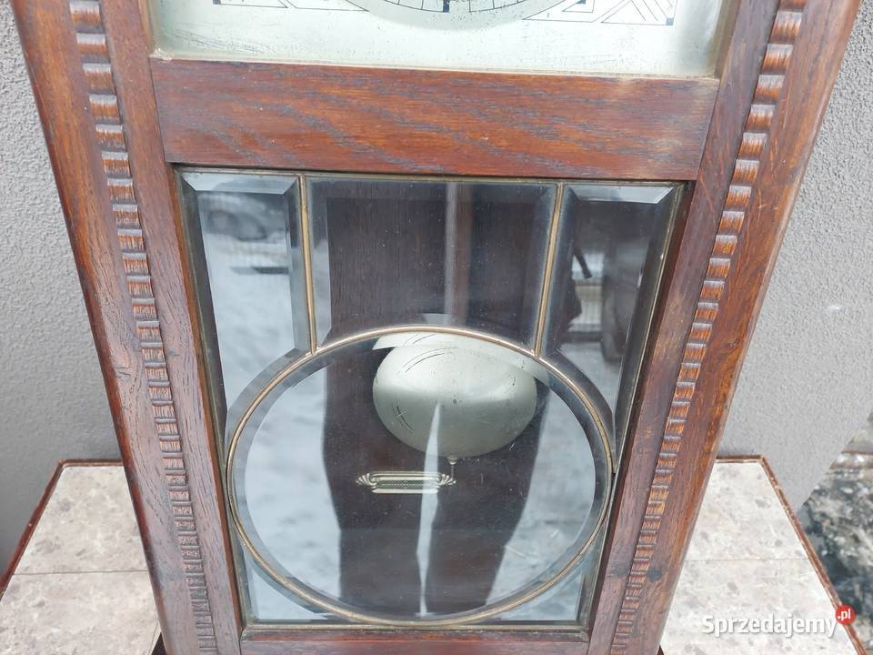 Stary zegar ścienny Junghans przedwojenny Tczew sprzedam