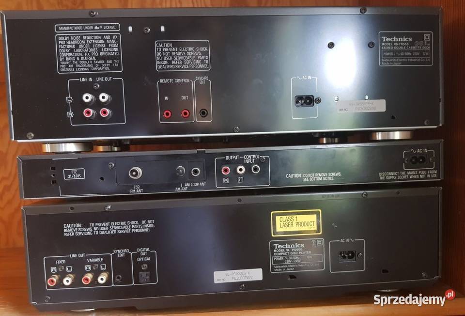 TECHNICS MAGNETOFON TUNER RADIO ODTWARZACZ CD Audio Kielce sprzedam