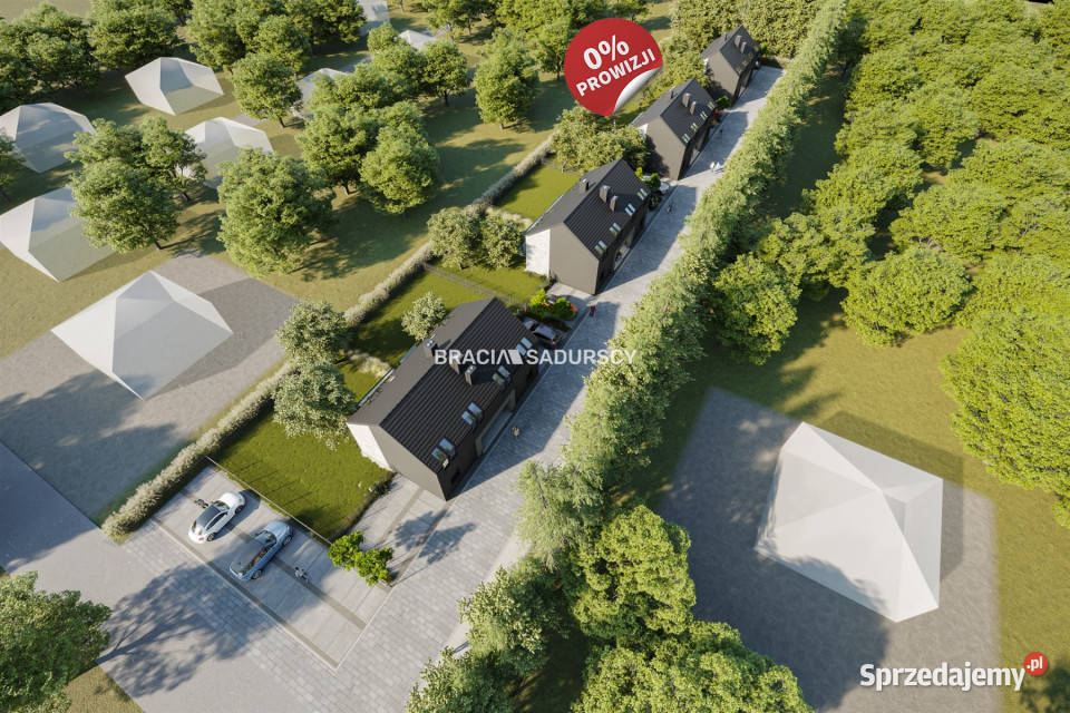 Dom bliźniak 10146m2 Zabierzów Widokowa małopolskie