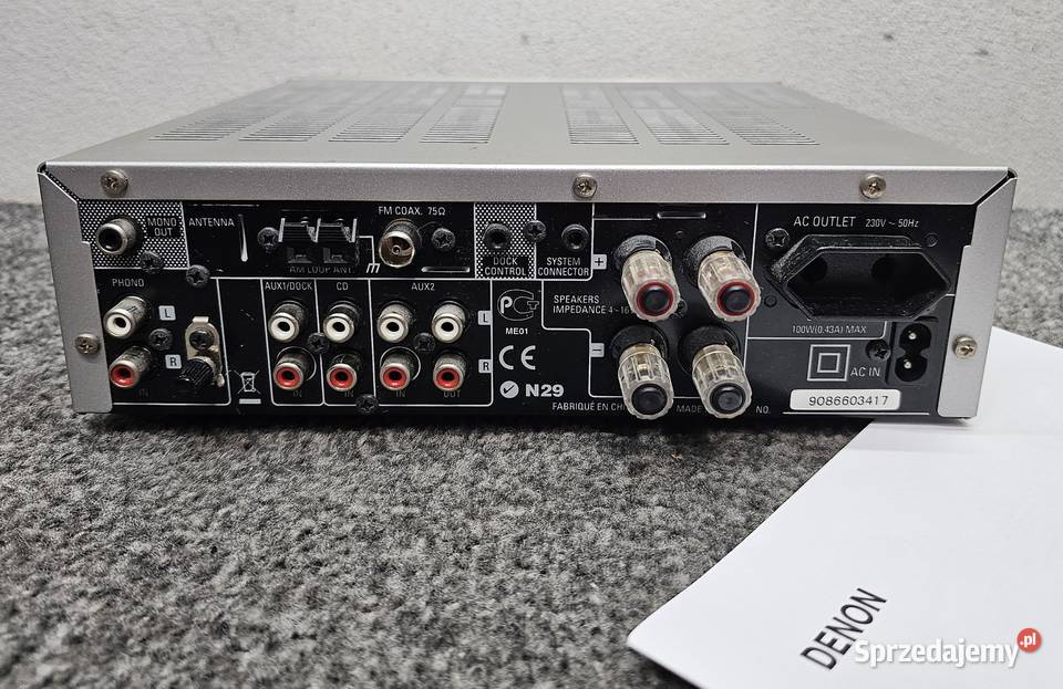 Denon DRAF107 DRAF107 Amplituner dwukanałowy małopolskie Kraków