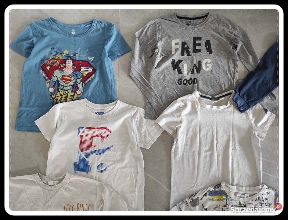 Zestaw paka ubrań chłopięcych rozmiar 146 152 Płock