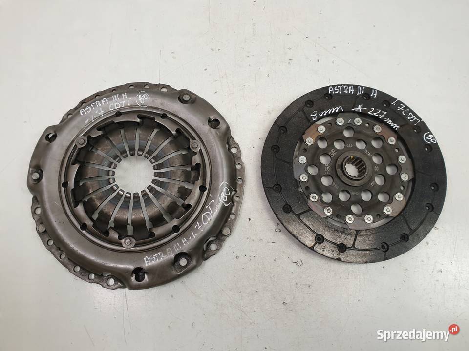Opel Astra II G 17 DTI TARCZA DOCISK sprzęgło osobowe