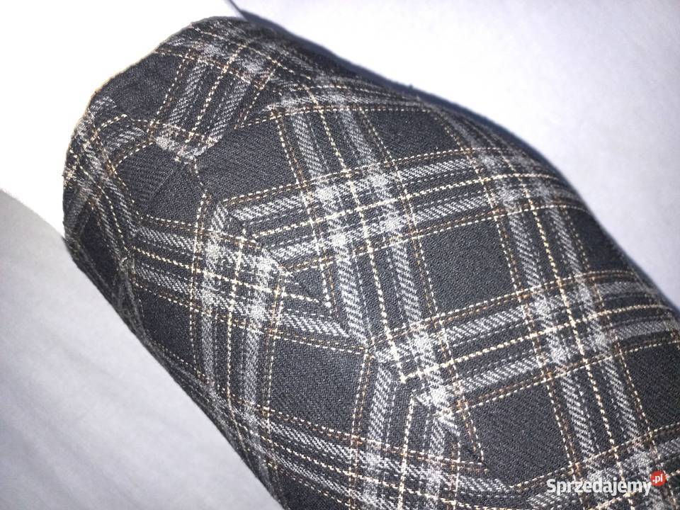 SPÓDNICA midi Ciepła r 3840 Zimowa NOWA Kratka Spódnice i sukienki Moda i Styl Białystok