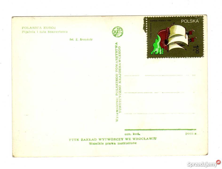 POLANICA ZDRÓJ PIJALNIA I SALA KONCERTOWA CZARNO