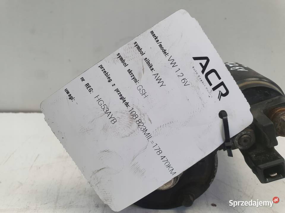 VW Polo IV 12 6V ROZRUSZNIK 0001120400 bosch