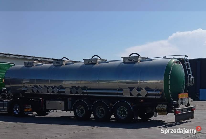 Cysterna chemiczna L4BH 4 kom poj 32700 prod opolskie Zielęcice