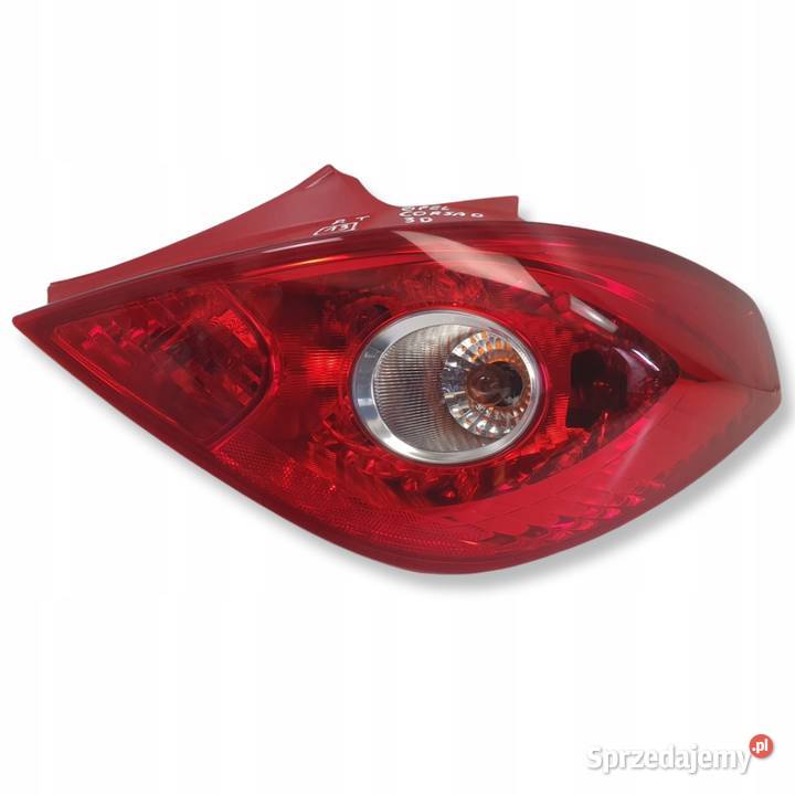 Opel Corsa D 0614r TYLNA TYLNIA LAMPA PRAWA Rudka