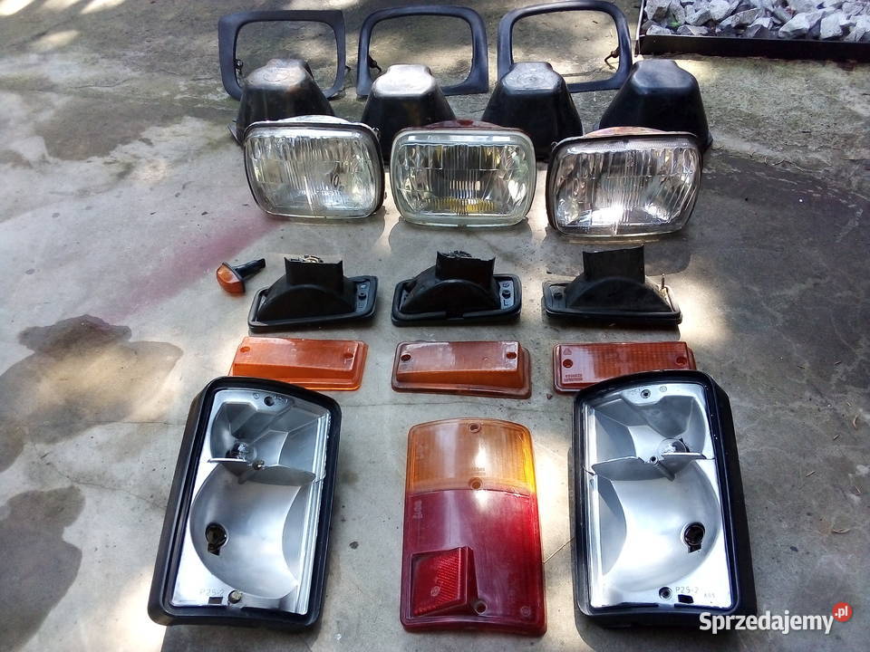 Oświetlenie fiat 126p lampy przednie wielkopolskie Leszno