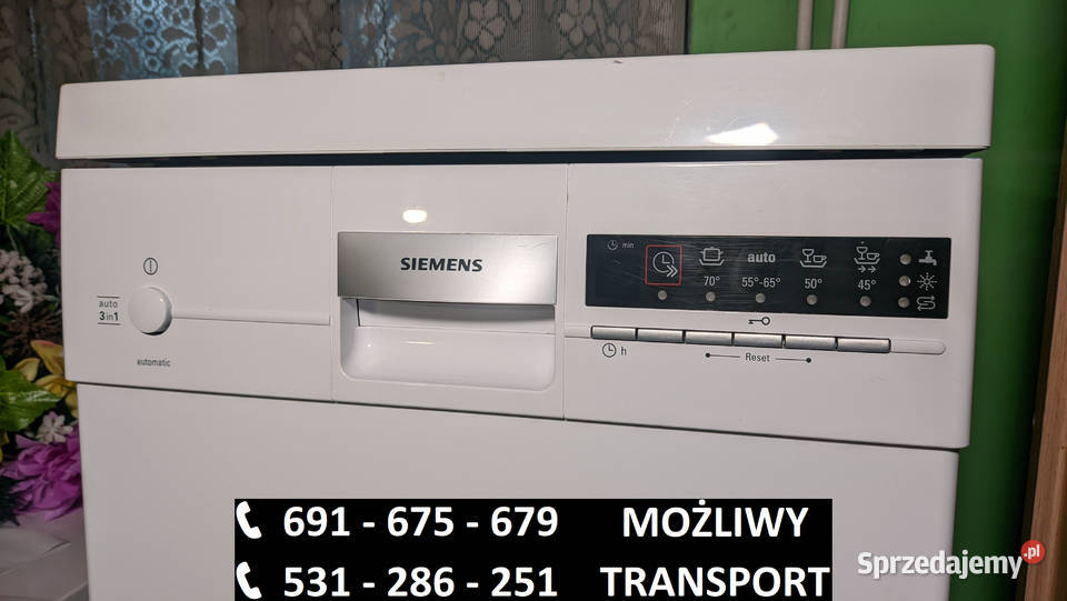 Zmywarka wolnostojąca Siemens 45 gwarancjadowóz wolnostojące Dobrzyń nad Wisłą
