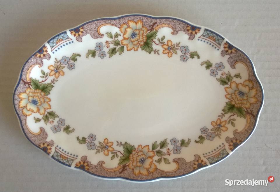 Royal Doulton Patera Porcelanowa Owal Porcelana Radom