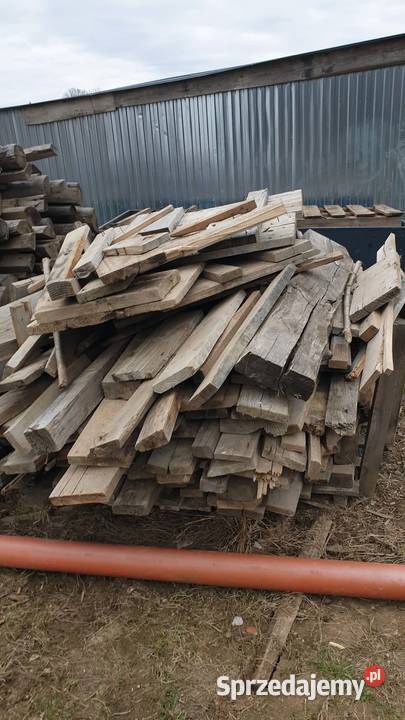 deski drewniane budowlane szalunki stemple małopolskie Grybów sprzedam