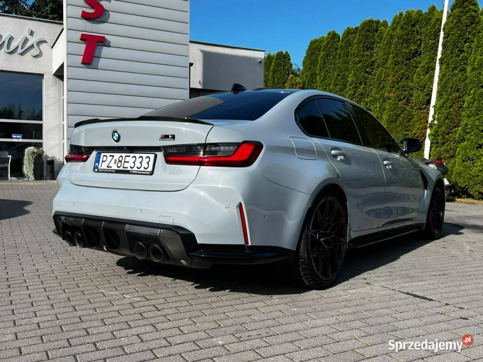 BMW M3 M3 Competition Lasery Kubły Carbon Kamery